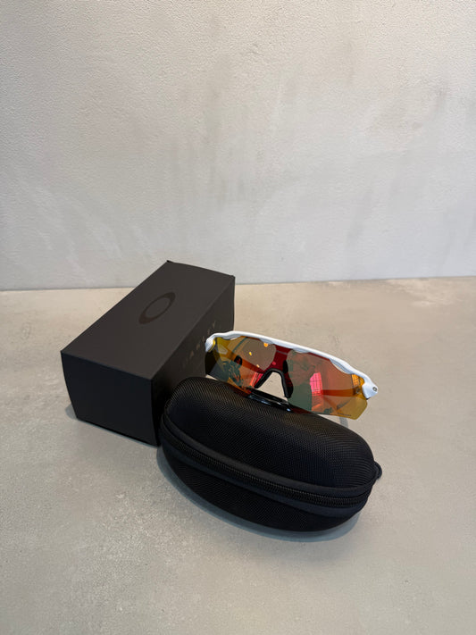 Lentes OAK blanco naranja 7195