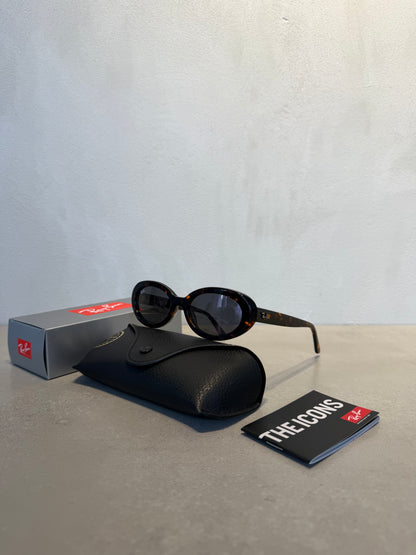 RAYBAN  Dark Grey Polished Havana - 7159