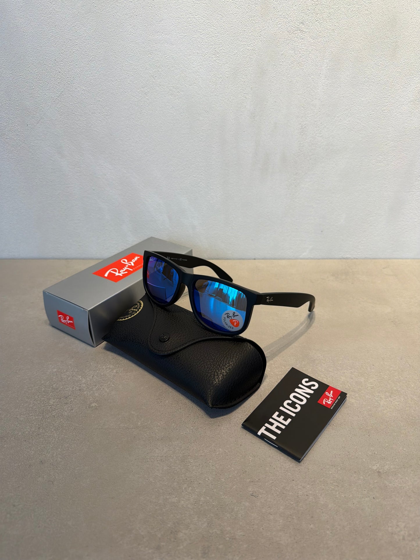 RAYBAN JUSTIN BLUE POLARIZED -