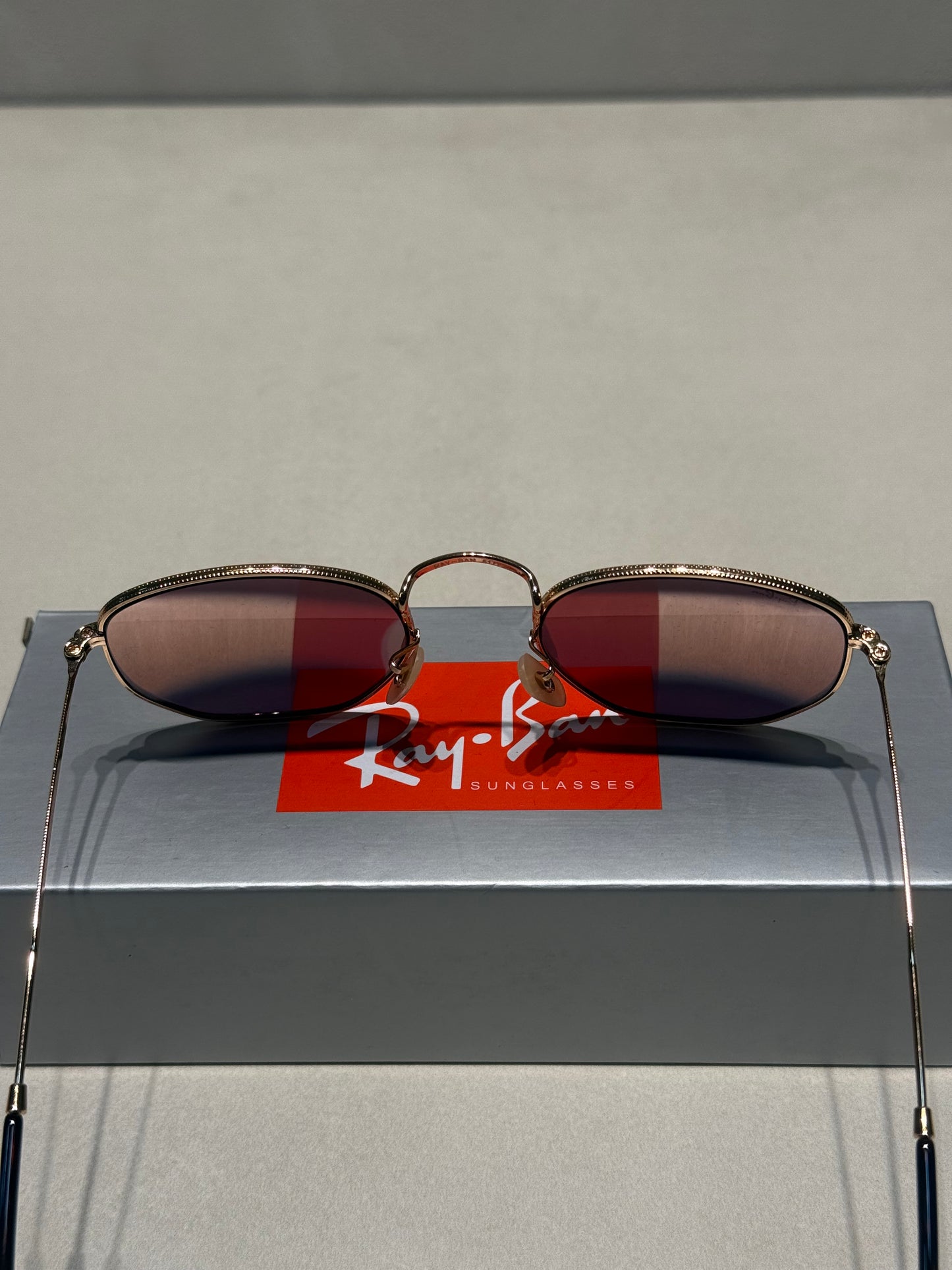 RAYBAN Hexagonal Mirror Pink -7022