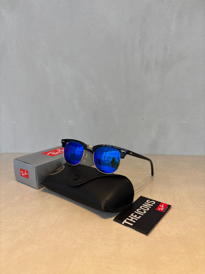 RAYBAN Club Master Mirror Blue -7010