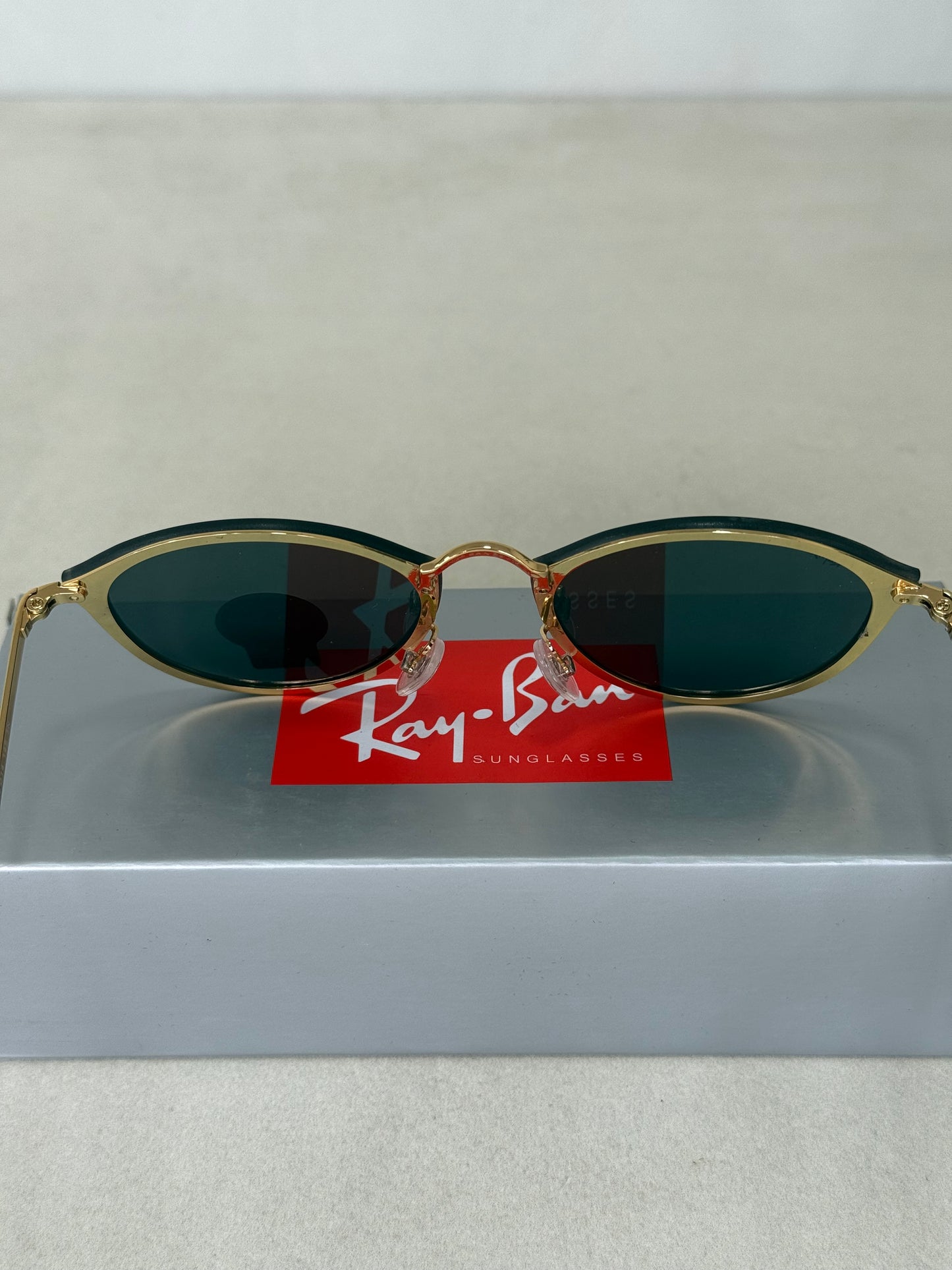 RAYBAN Round Blaze Arista Green-7037