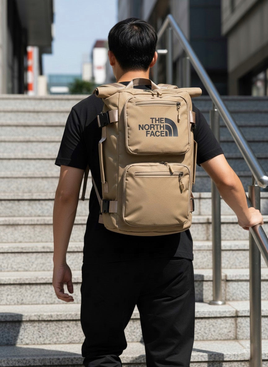 Bolso North Face Khaki Maleta -7170