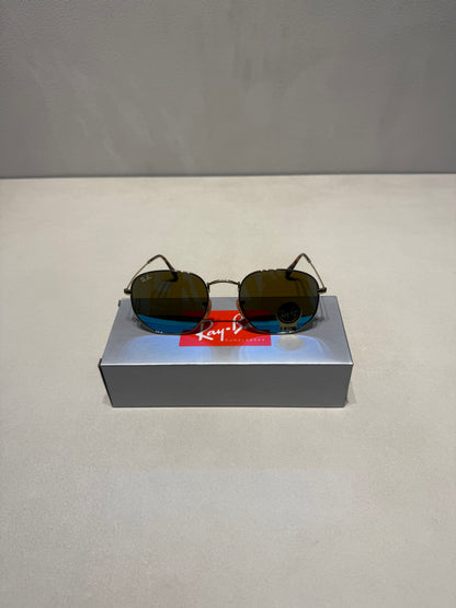 RAYBAN Hexagonal Mirror Blue -7021