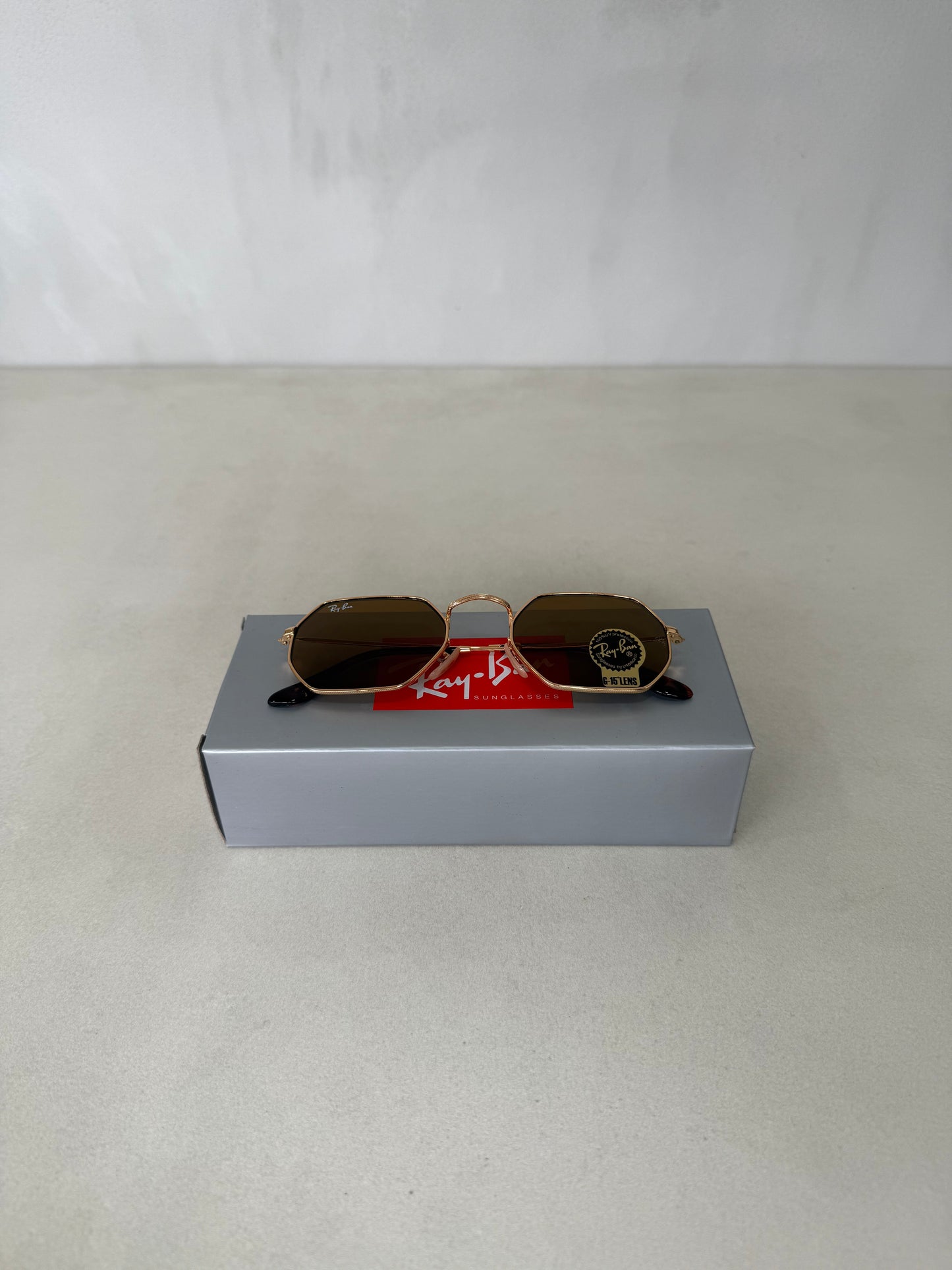 RAYBAN Octagonal Arista Brown -7028