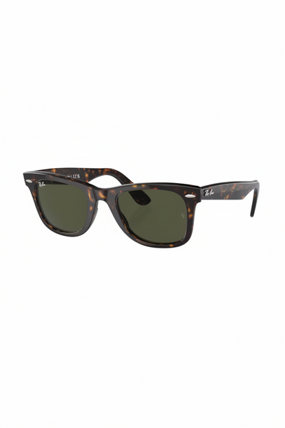 RAYBAN Wayfarer Tortoise Polarized Green -7044