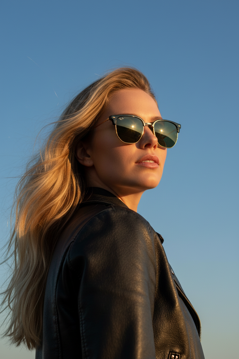 RAYBAN New Club Master Arista Green - 7155