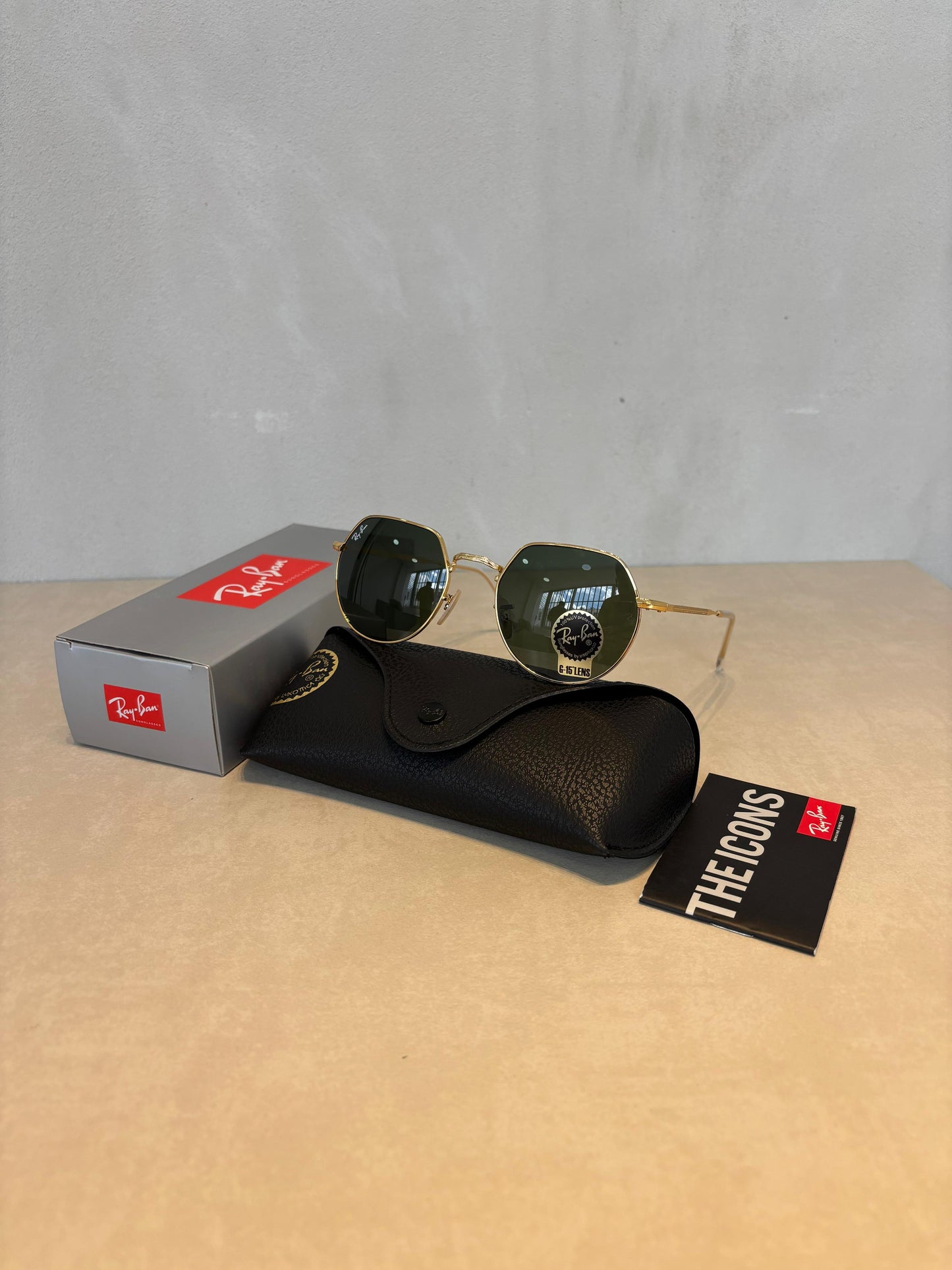 RAYBAN Jack Arista Green -7023