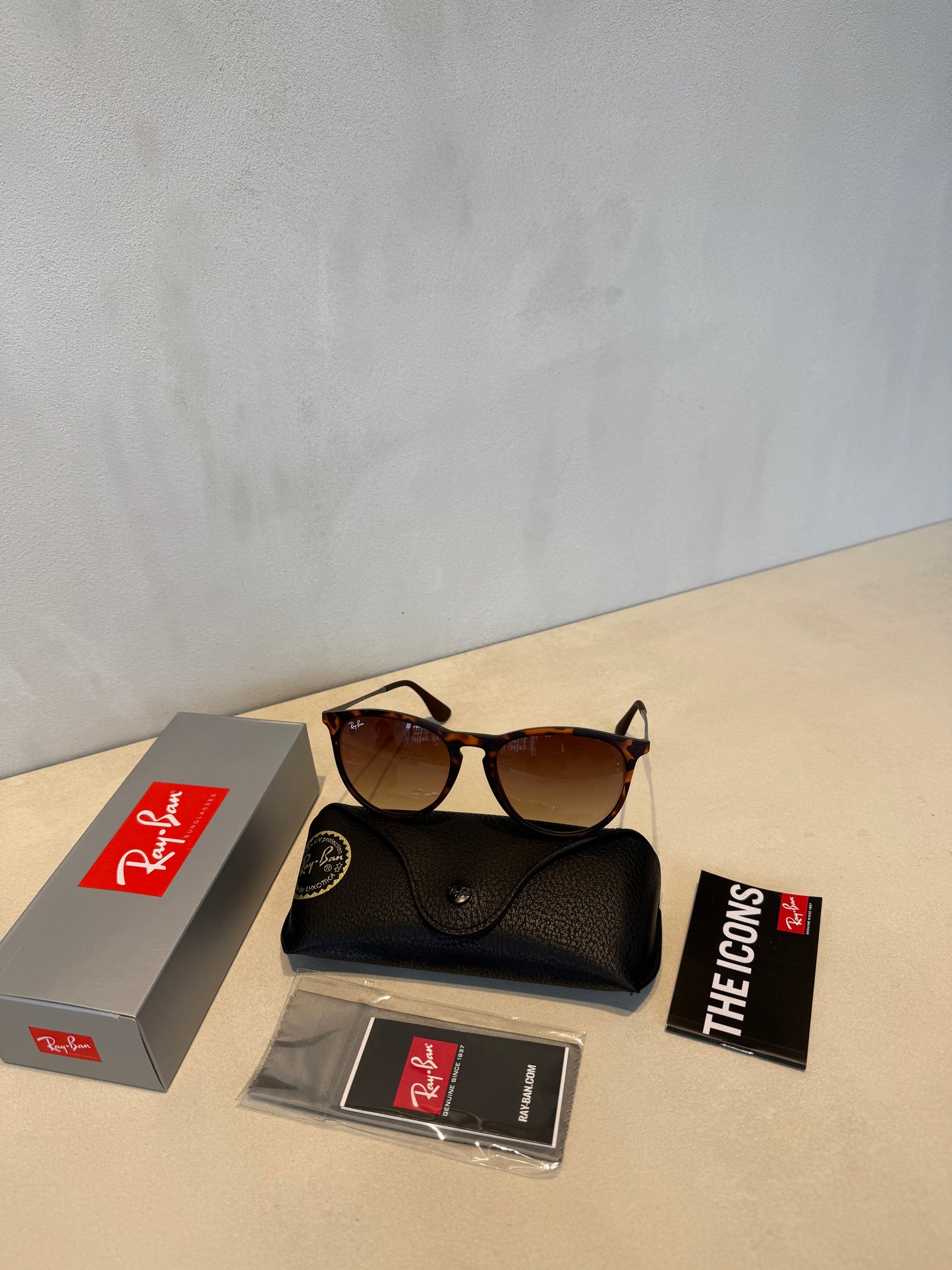 RAYBAN Ericka Tortoise Gradient Brown -7015