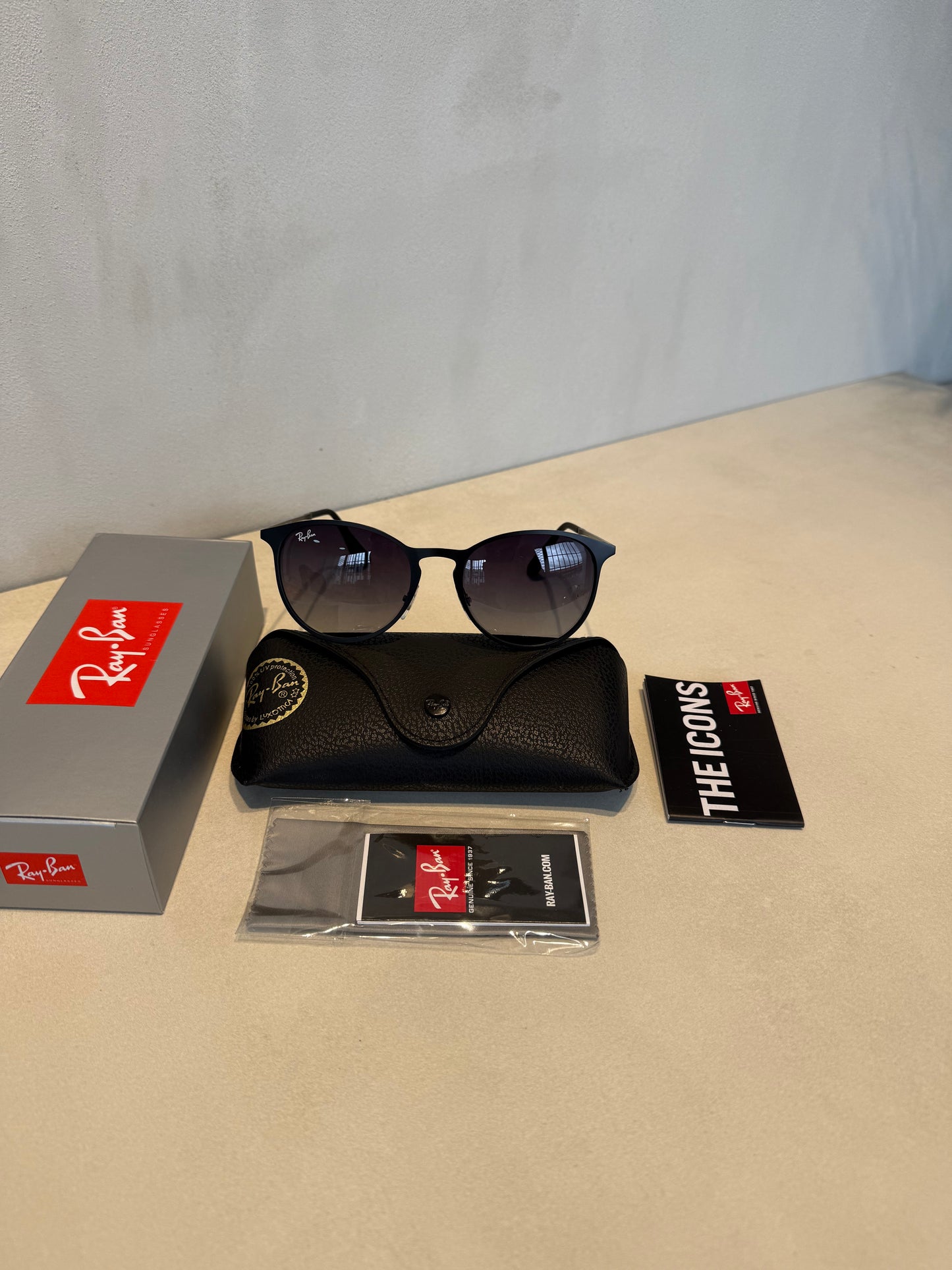 RAYBAN Ericka Metal Gradient Grey -7014