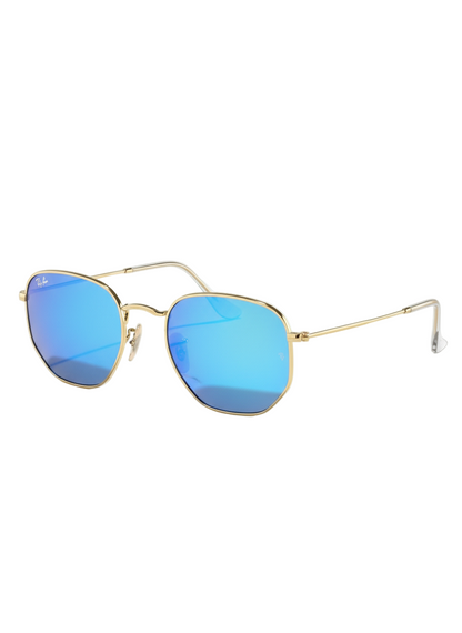 RAYBAN Hexagonal Mirror Blue -7021