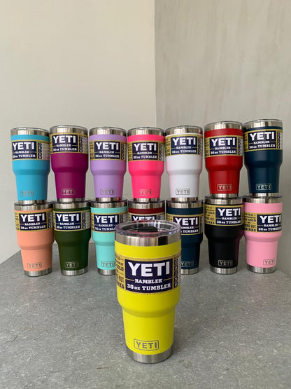 Vaso YETI tumbler de 30 onzas - Amarillo -7056