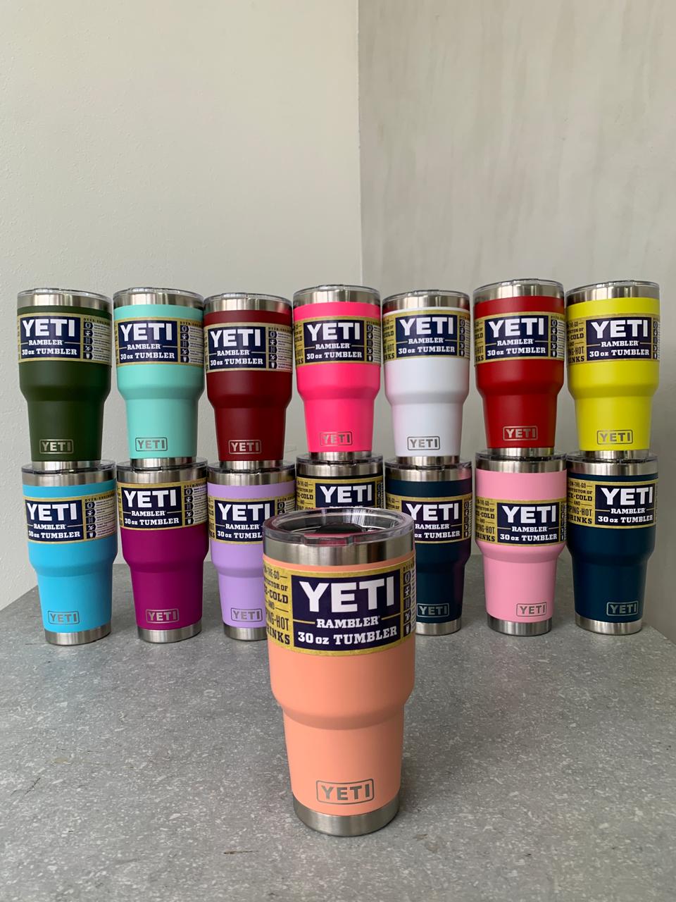 Vaso YETI tumbler de 30 onzas - Salmon -7061
