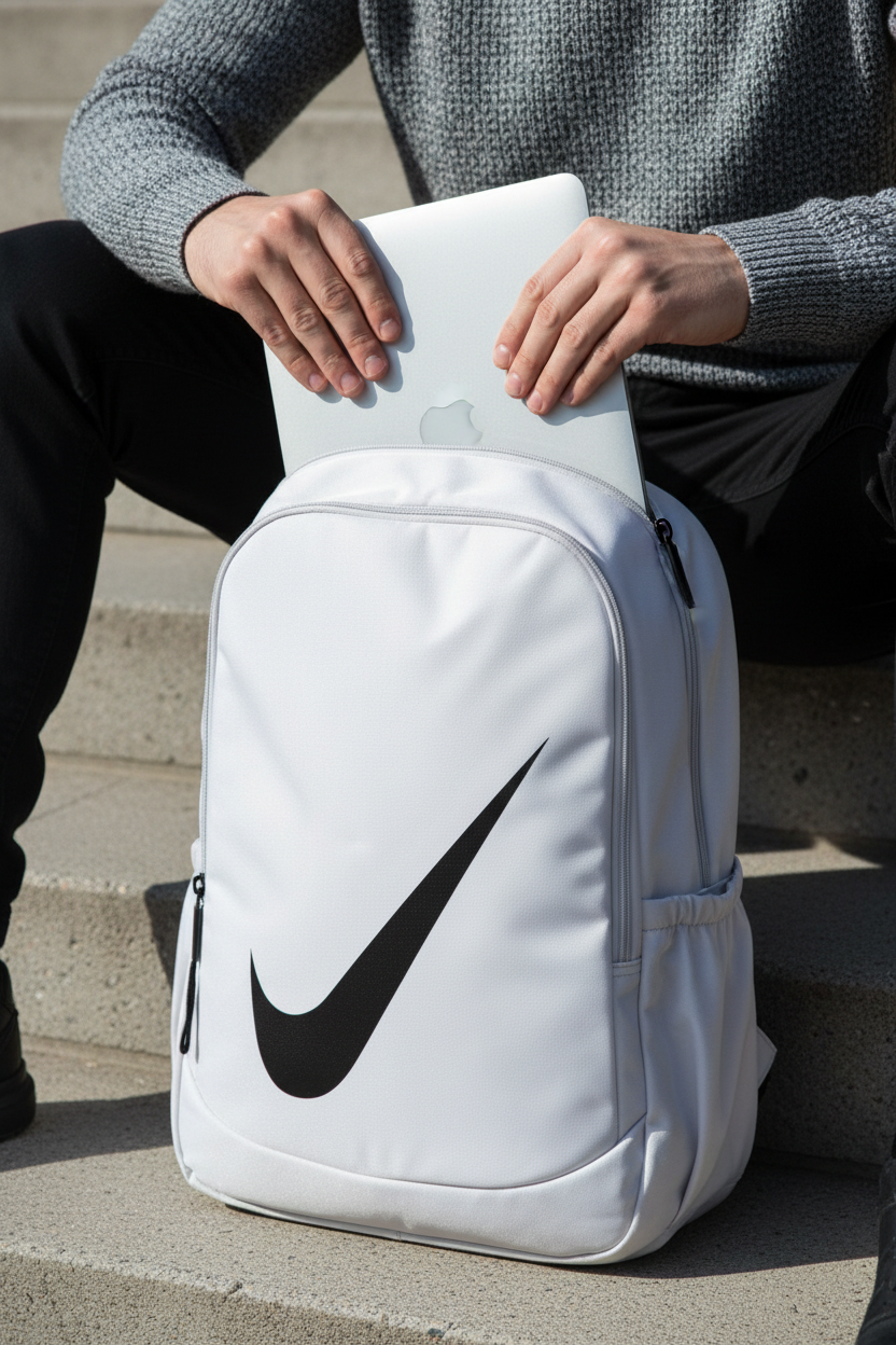 Bolso Blanco Nike - 1005