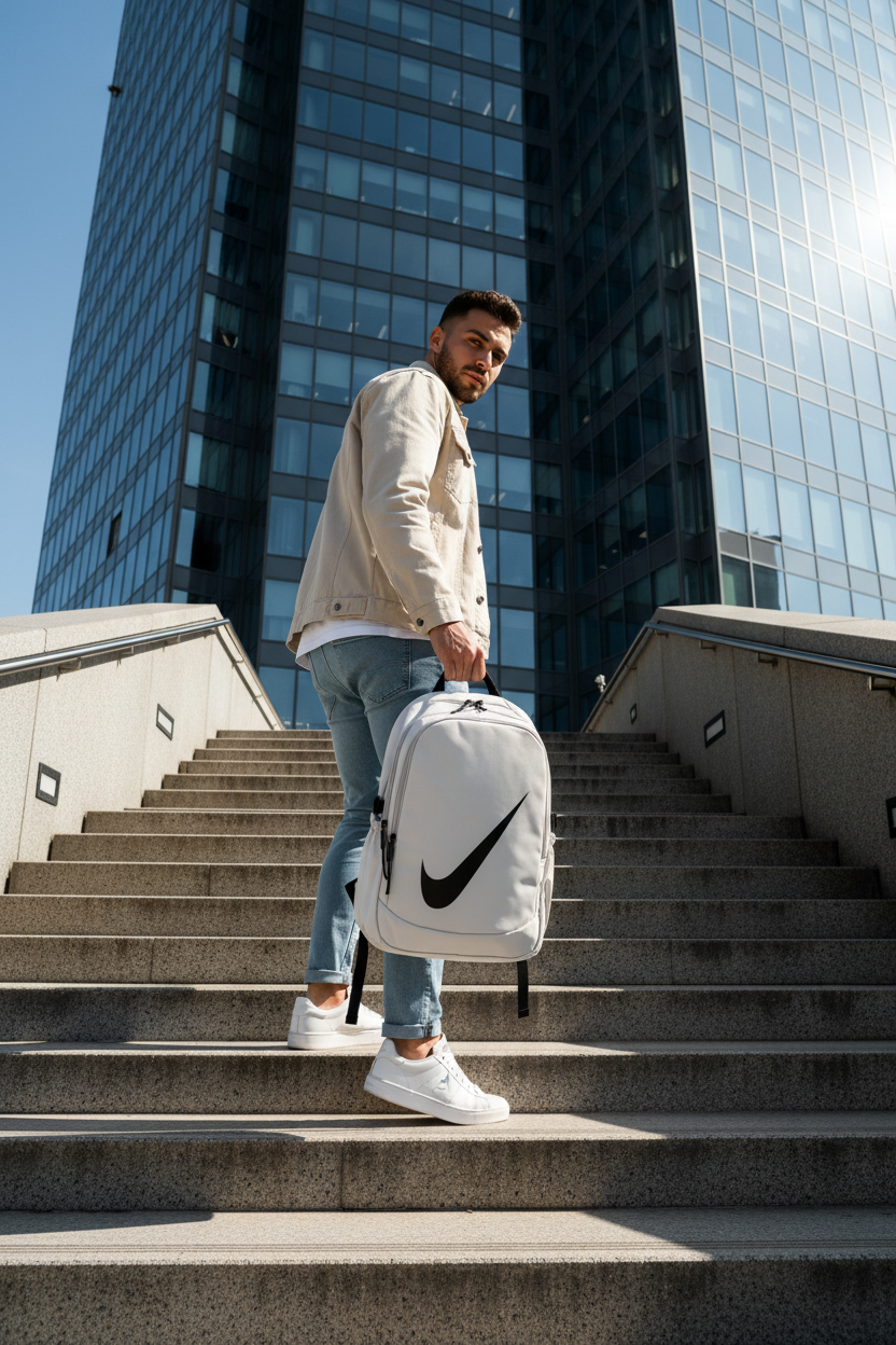 Bolso Blanco Nike - 1005