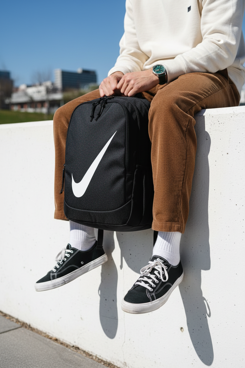 Bolso Negro Nike - 1006