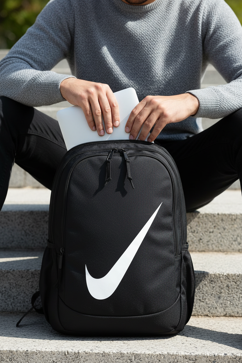 Bolso Negro Nike - 1006