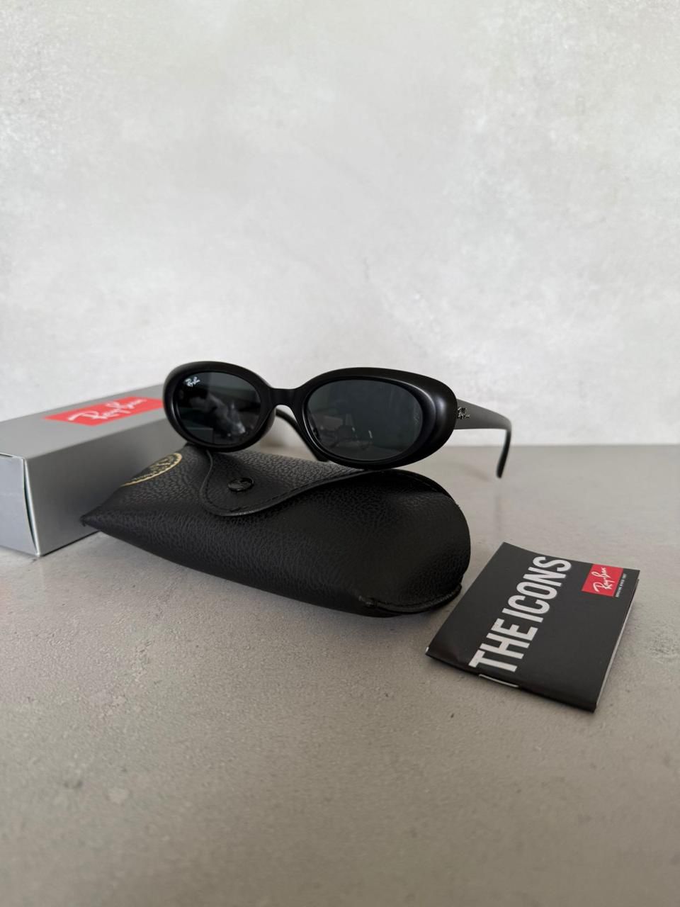 RAYBAN Bio-Based Black Grey MATE -7007