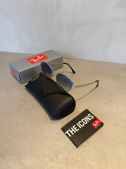 Lentes RB 3774D grey gradient  Blue 7181