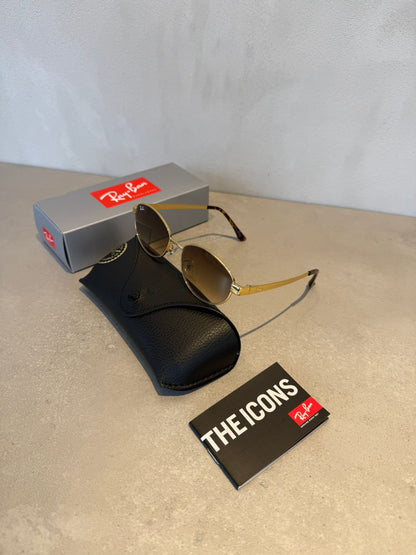 Lentes RB3774D gradient brown - 7174