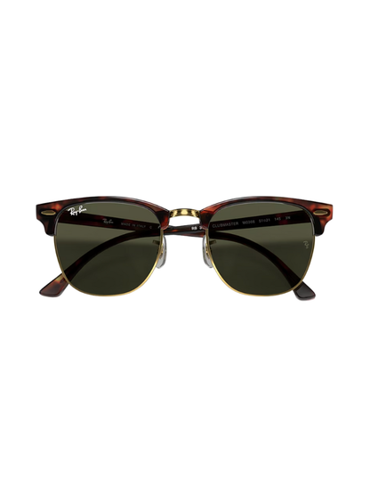 RAYBAN Club Master Tortoise Arista Green -7011