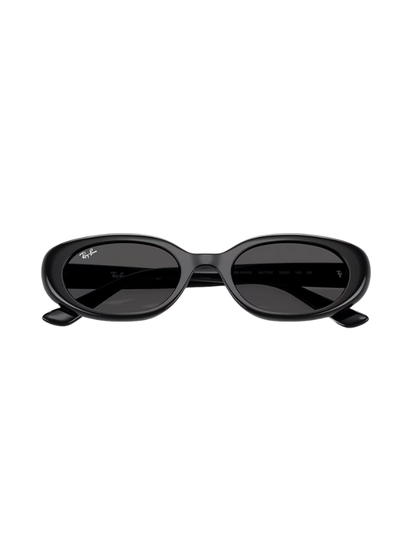 RAYBAN Bio-Based Black Grey MATE -7007